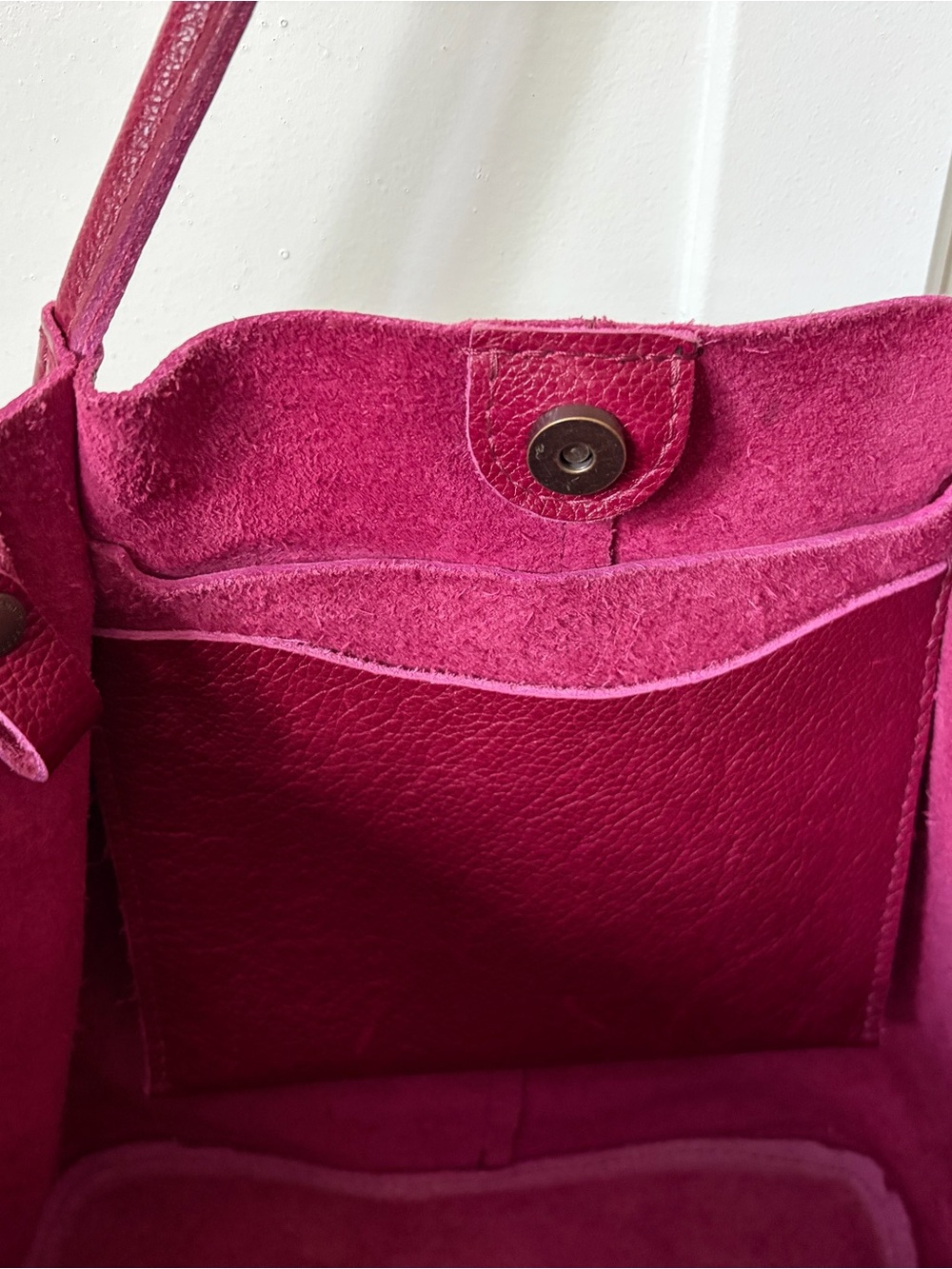 Oversized Devan Tote in Orchid - Picture 2 of 4